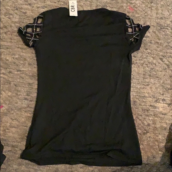 black studded blouse - Picture 3 of 3